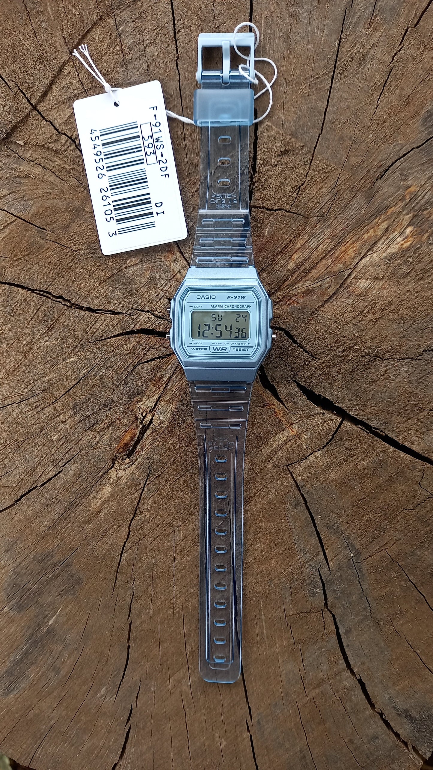 Casio F91 Jelly Series F-91WS-2D