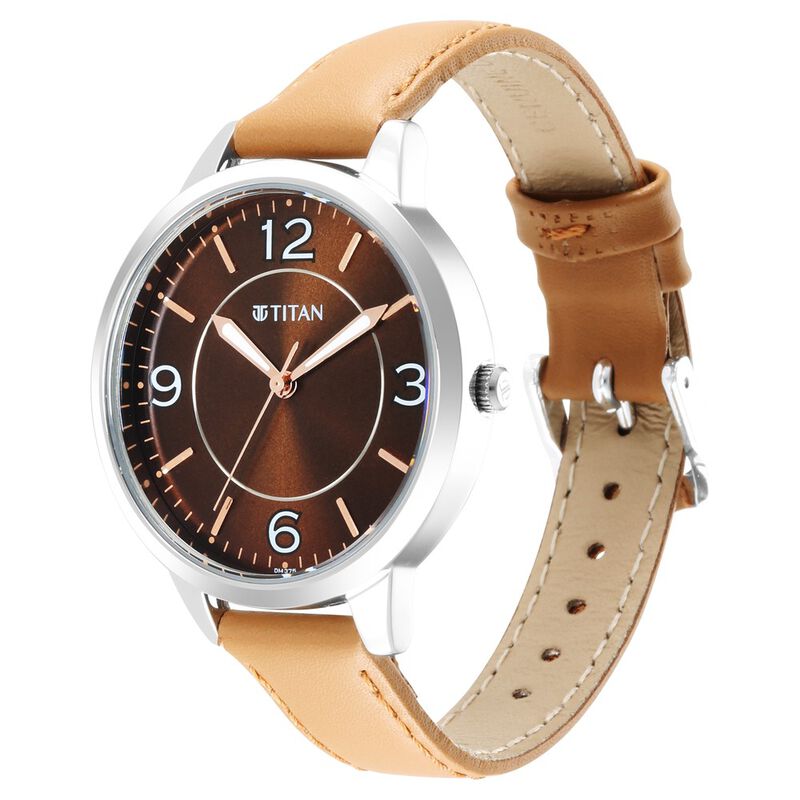 Titan Trendsetter Brown Dial for Ladies 2617SL03