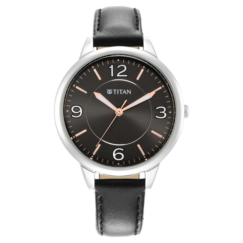 Titan Trendsetter Anthracite Dial for Ladies 2617SL04