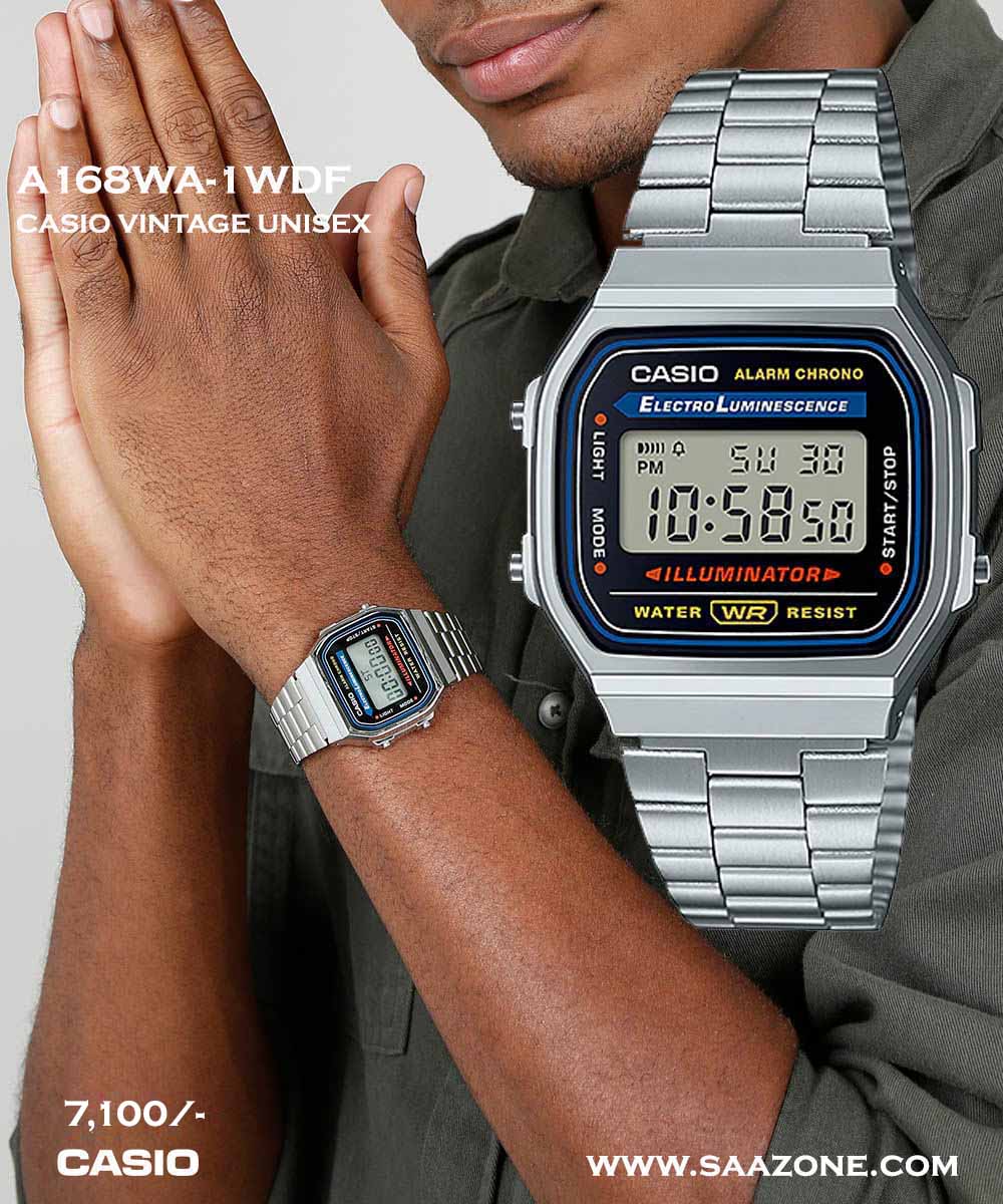 Casio Vintage  A168WA-1WDF