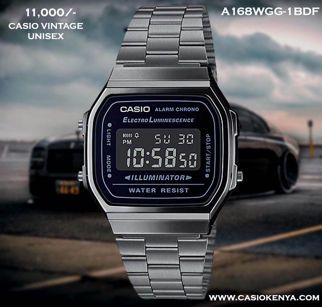 Casio Vintage A168WGG-1BDF