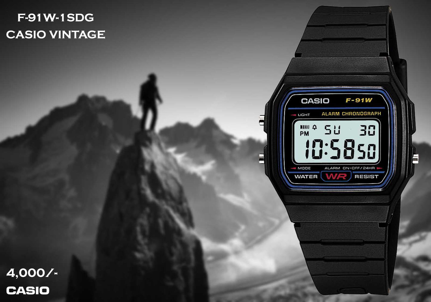 Casio F-91W-1SDG