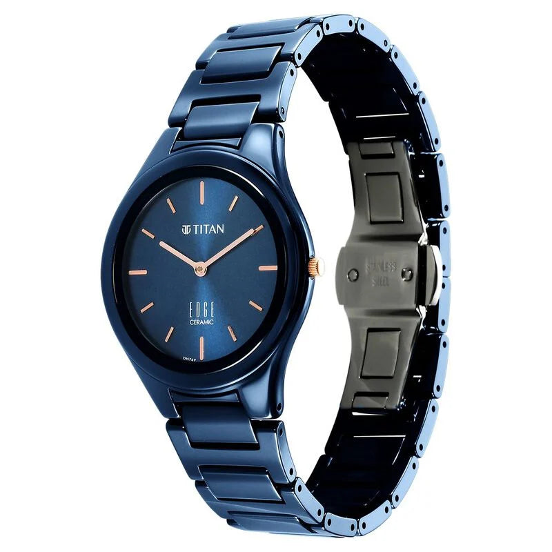 Titan Edge Ceramic for Ladies - 2653QC03 - Slimmest Ceramic Timepiece in the World